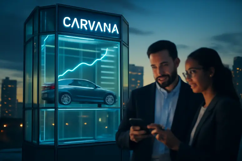 Carvana เขย่าวงการ: แพลตฟอร์มใหม่ดันหุ้นพุ่ง?
